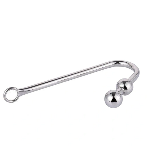 Balls Pleasurable 4417 Stainless Anal Two Hook Steel 0820